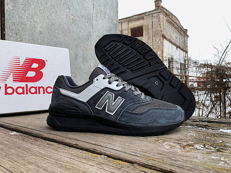 Чоловічі кросівки New Balance 997H Grey/Black сірі з чорним, фото 1