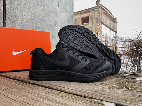 Чоловічі кросівки Nike Zoom Pegasus 31 Full Black чорні, фото 1