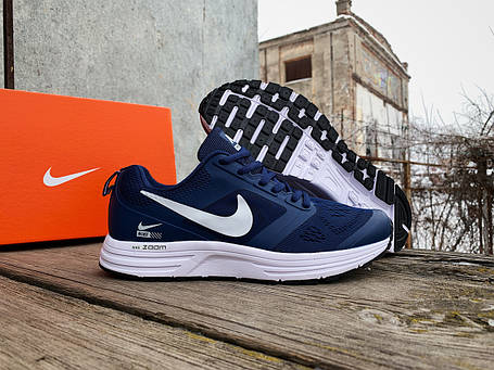 Чоловічі кросівки Nike Zoom Pegasus 31 Blue White сині з білим, фото 1
