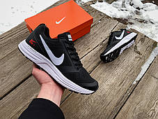 Чоловічі кросівки Nike Zoom Pegasus 31 Black Red White чорні з білим, фото 4