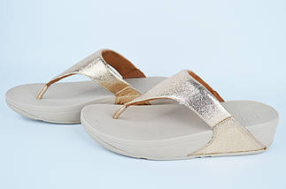 Вьетнамки FitFlop 64323 40 Розовое золото, фото 3