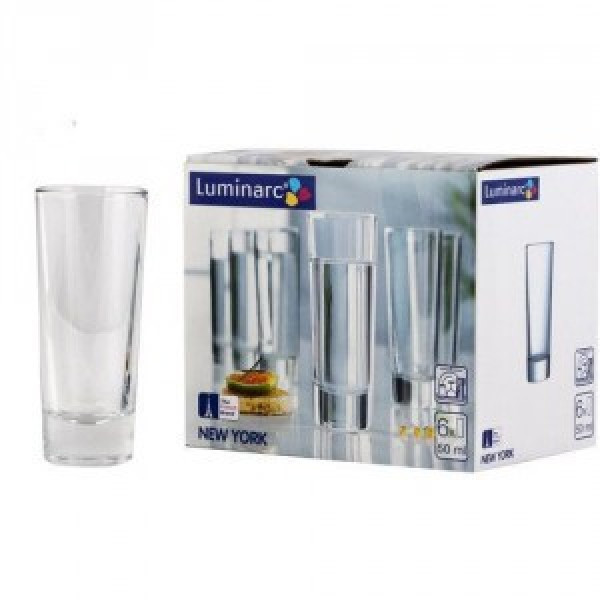 Набір стопок LUMINARC New York 50 мл - 6 шт 5018h