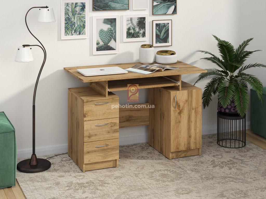 Стіл комп'ютерний Реал ширина 110см, фото 1