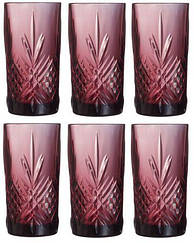 Набір склянок високих LUMINARC Salzburg Lilac 380 мл - 6 шт Колір бузковий 9279 / 1p