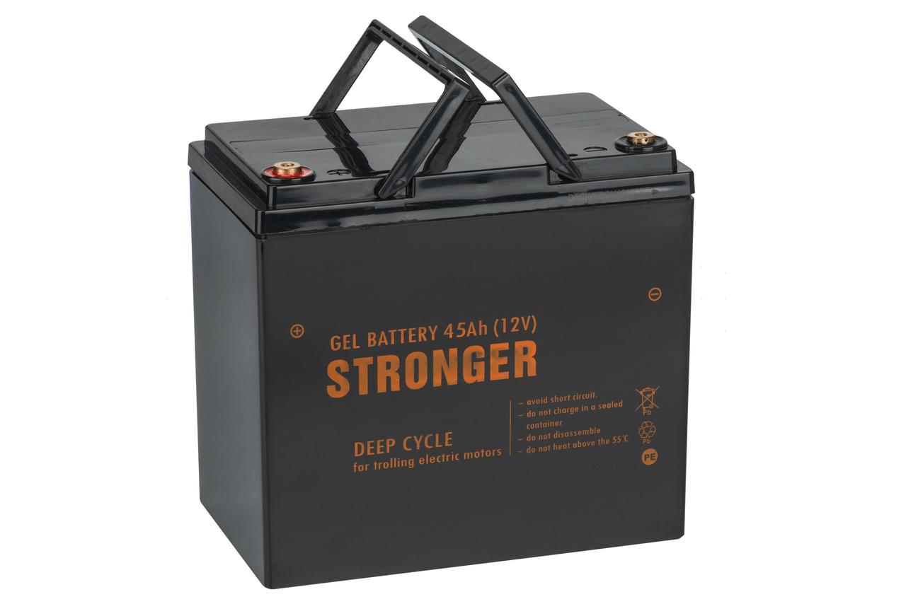 Акумулятор для електричної якірної лебідки Stronger 45 AH 12V