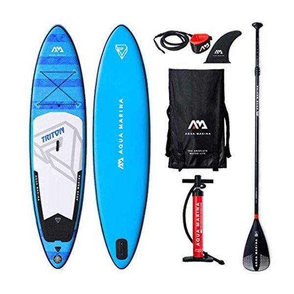 SUP дошка 11.2 Aqua Marina Triton BT-19TRP. Купити дошку САП Аква Марина Тритон, сапборд.