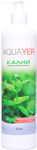 AQUAYER Удо Єрмолаєва КАЛІЙ+, 500 ml