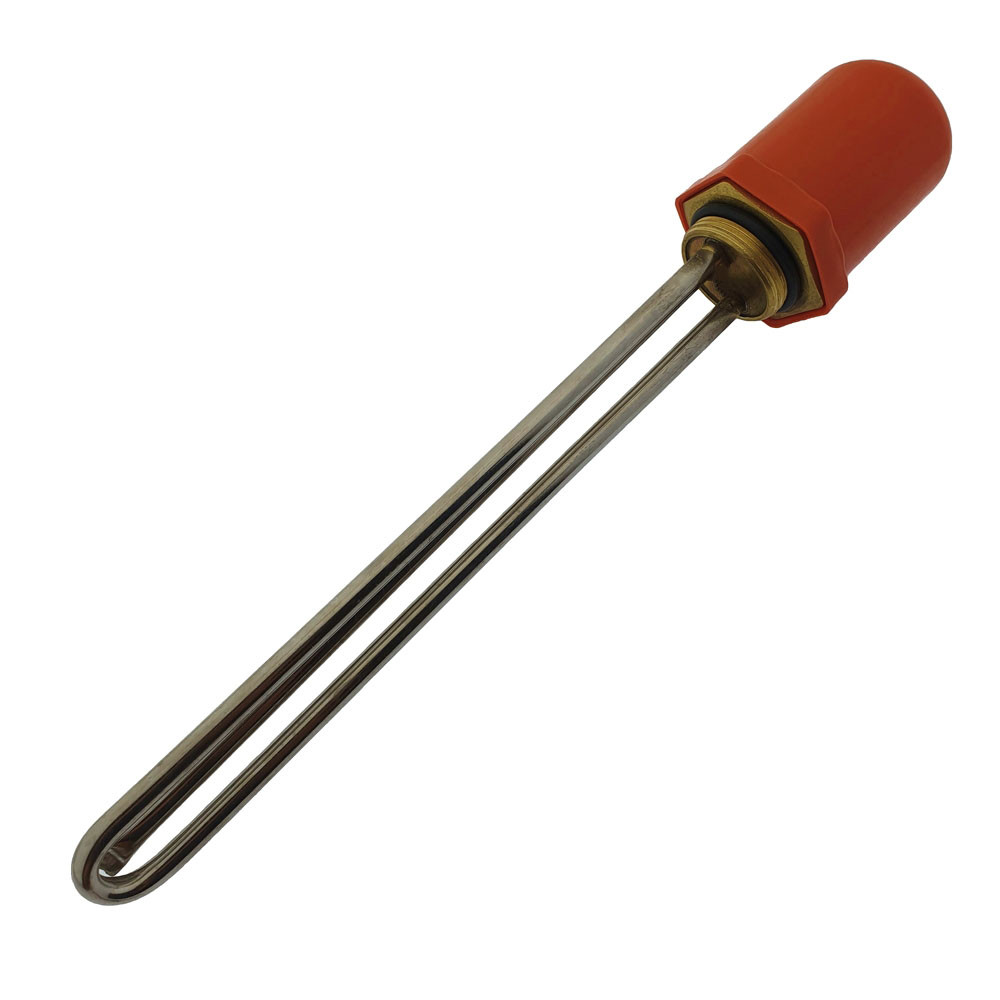 Тен 2 кВт нержавіючий AISI 304, різьбовий 1¼", фото 1