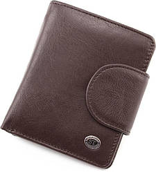 Жіночий шкіряний гаманець ST415 Коричневий