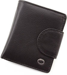 Жіночий шкіряний гаманець ST415 Чорний