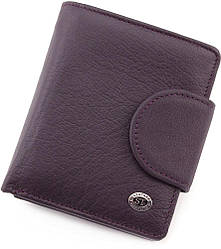 Женский кожаный кошелек ST415 Фиолетовый