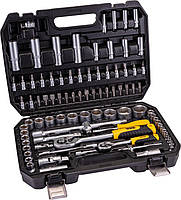 Набір ключів і насадок торцевих MASTERTOOL 78-5094, CV 1/4" і 1/2" 94 шт, фото 3