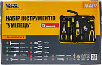 Набір інструменту MASTERTOOL 78-0312 "Умілець" 12 елементів, фото 2
