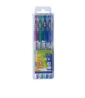 Набір з 4-х гелевих ручок GLITTER (з блискітками), 4 кольори (ZB.2200-99)