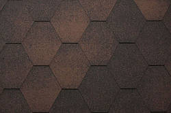 Бітумна черепиця KATEPAL JAZZY Коричневий