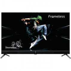 Телевізор Grunhelm GT9UFLSB55, frameless+Soundbar+decor 4K ULTRA HD