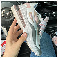 Жіночі кросівки Nike Air Max 270 React Pink Grey, рожеві кросівки найк аїр макс 270 реактив аір