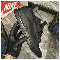 Мужские зимние кроссовки Nike Air Max 90 Sneakerboot Mid Winter Black найк аир макс 90 Ultra MID Winter Black