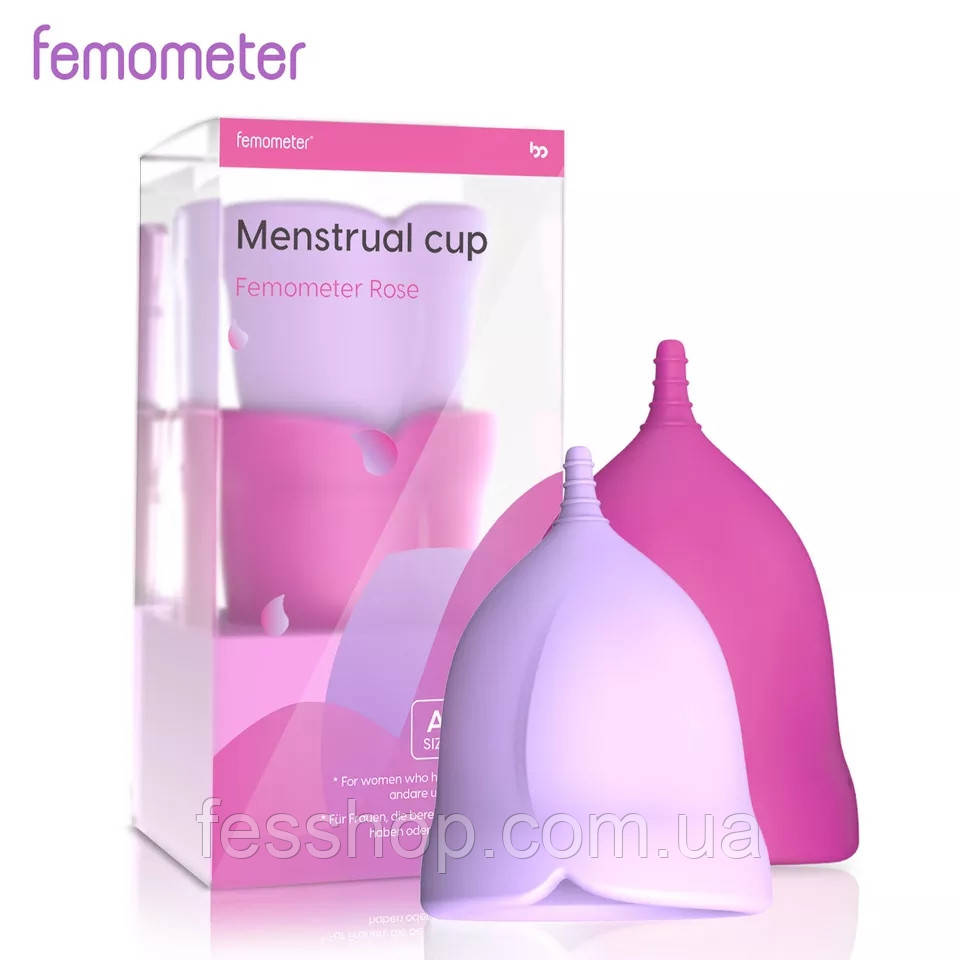 Менструальні чаші Femometer Rose розміри S та L