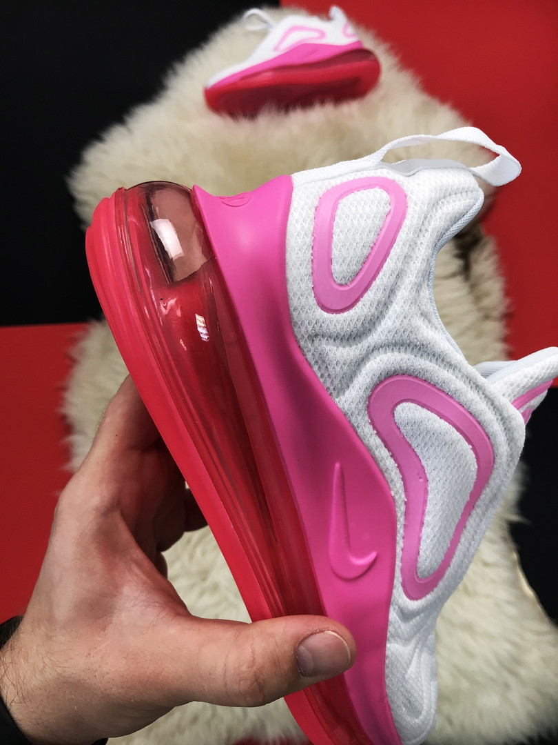 Nike 720 white and pink hotsell