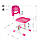 Дитячий стілець FunDesk SST3 Pink, фото 9