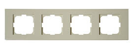 Рамка 4-на кремова GRANO