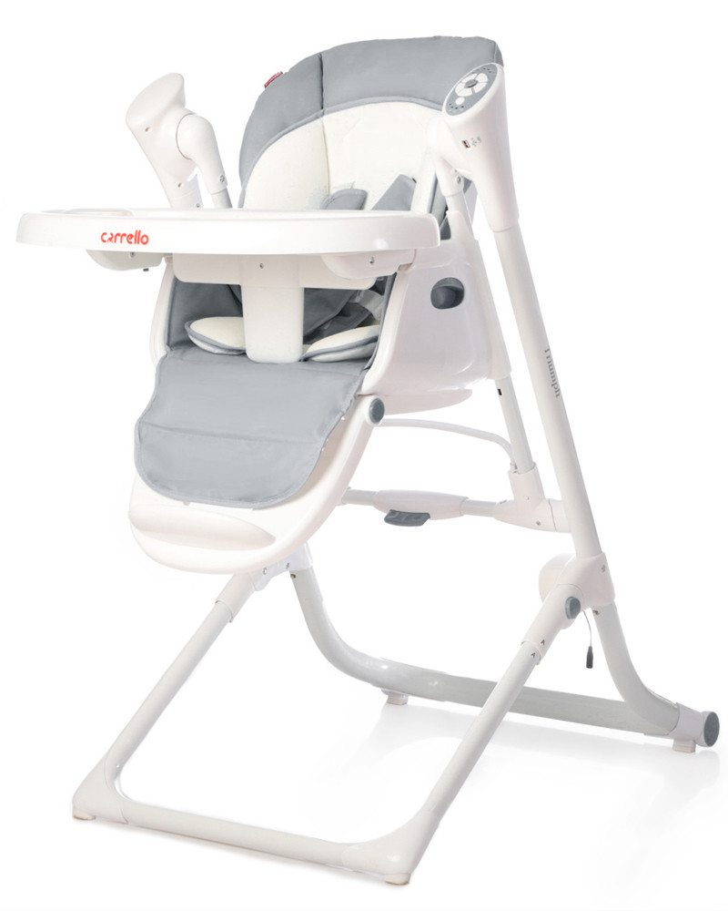 Стільчик-гойдалка для годування Triumph, «Carrello» (CRL-10302), колір Grey/Cloud Grey (сірий)