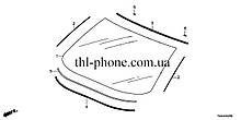 Accord X Molding, FR. Windshield. 73150-TVA-A01 10th молдинг лобового стекла 73150 TVA A01 Honda