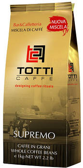 Кофе в зернах Totti Cafe Supremo (золотой) 1000г