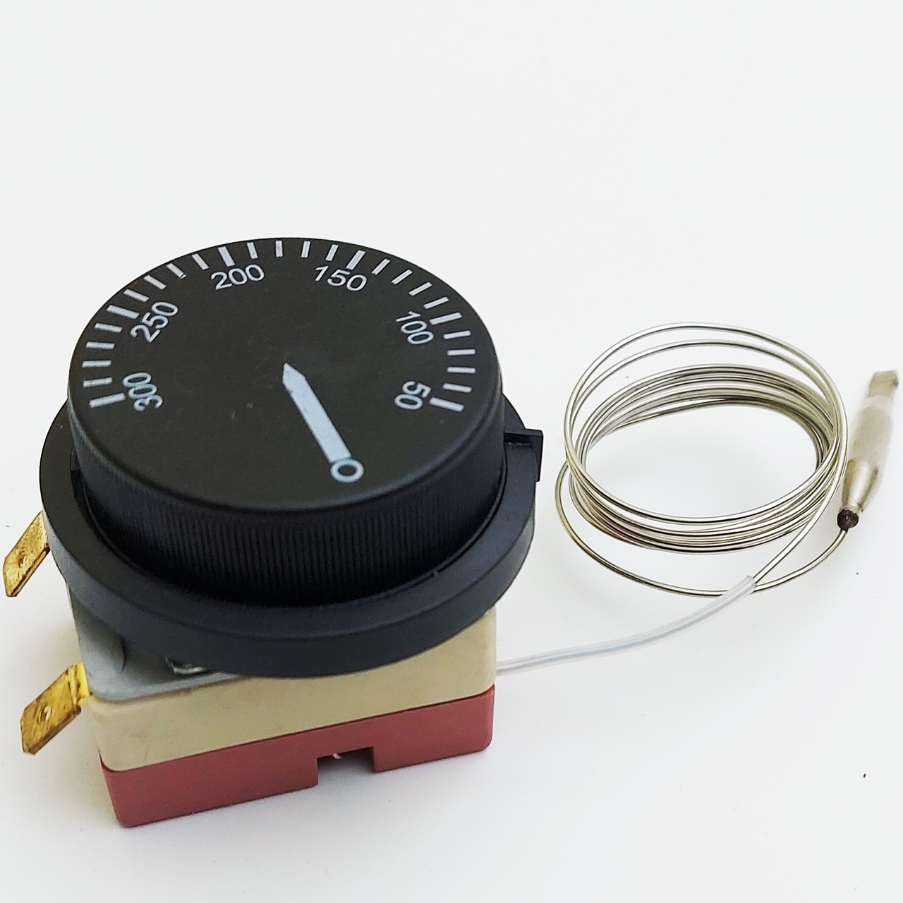 Терморегулятор для паяльника від 50 до 300°С механічний  (16 А / 250 В) на 2 контакти., фото 1