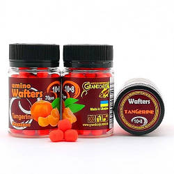 Бойлы нейтральной плавучести Amino Wafters Tangerine (Мандарин) 10х8мм 70шт