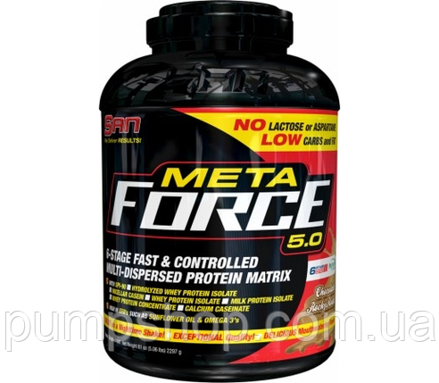Багатокомпонентний протеїн San Nutrition MetaForce 5.0 2295 г (66 порц.), фото 1