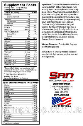 Багатокомпонентний протеїн San Nutrition MetaForce 5.0 2295 г (66 порц.), фото 4