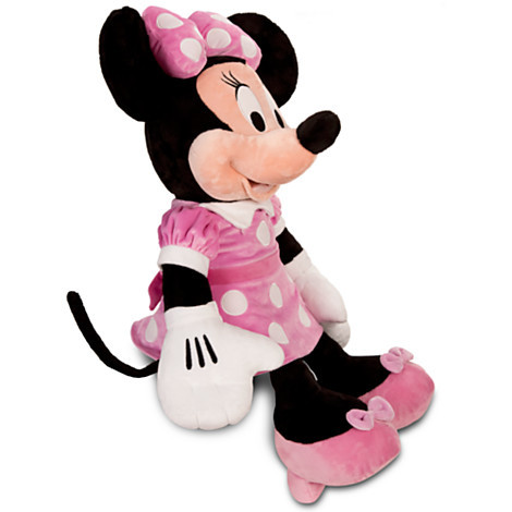 Мягкая игрушка Дисней Минни Маус Minnie Mouse Plush - Pink - Large - 70 см - фото 2 - id-p196284841