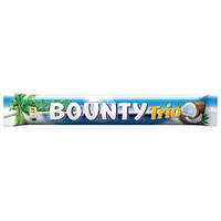 Батончик Bounty Trio в молочно-шоколадній глазурі з кокосовою начинкою 3шт 85г