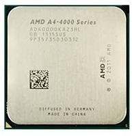 Б/У, Процессор, AMD A4 4000, sFM2, 2 ядра, 3 гГц