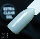 Гель EXTRA CLEAR GEL DIS Nails (прозорий), 7,5 мл., фото 2