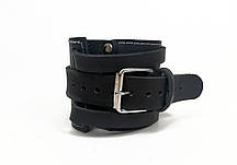 Манжета для тяги на тренажері шкіряна EasyFit F8 чорна