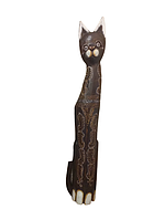 Статуетка кішка дерев'яна висота 80 см