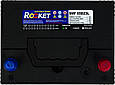 Акумулятор автомобільний Rocket 6CT-60 АзЕ Asia (65D23L), фото 5