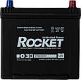 Акумулятор автомобільний Rocket 6CT-60 АзЕ Asia (65D23L), фото 4