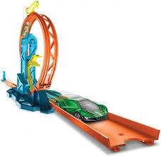 Трек Hot Wheels Track builder Петля з прискорювачем GLC90 Хот Вілс Оригінал