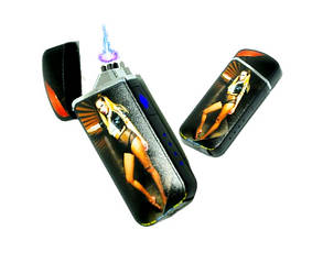 Електроімпульсна usb запальничка з кейсом MADAM