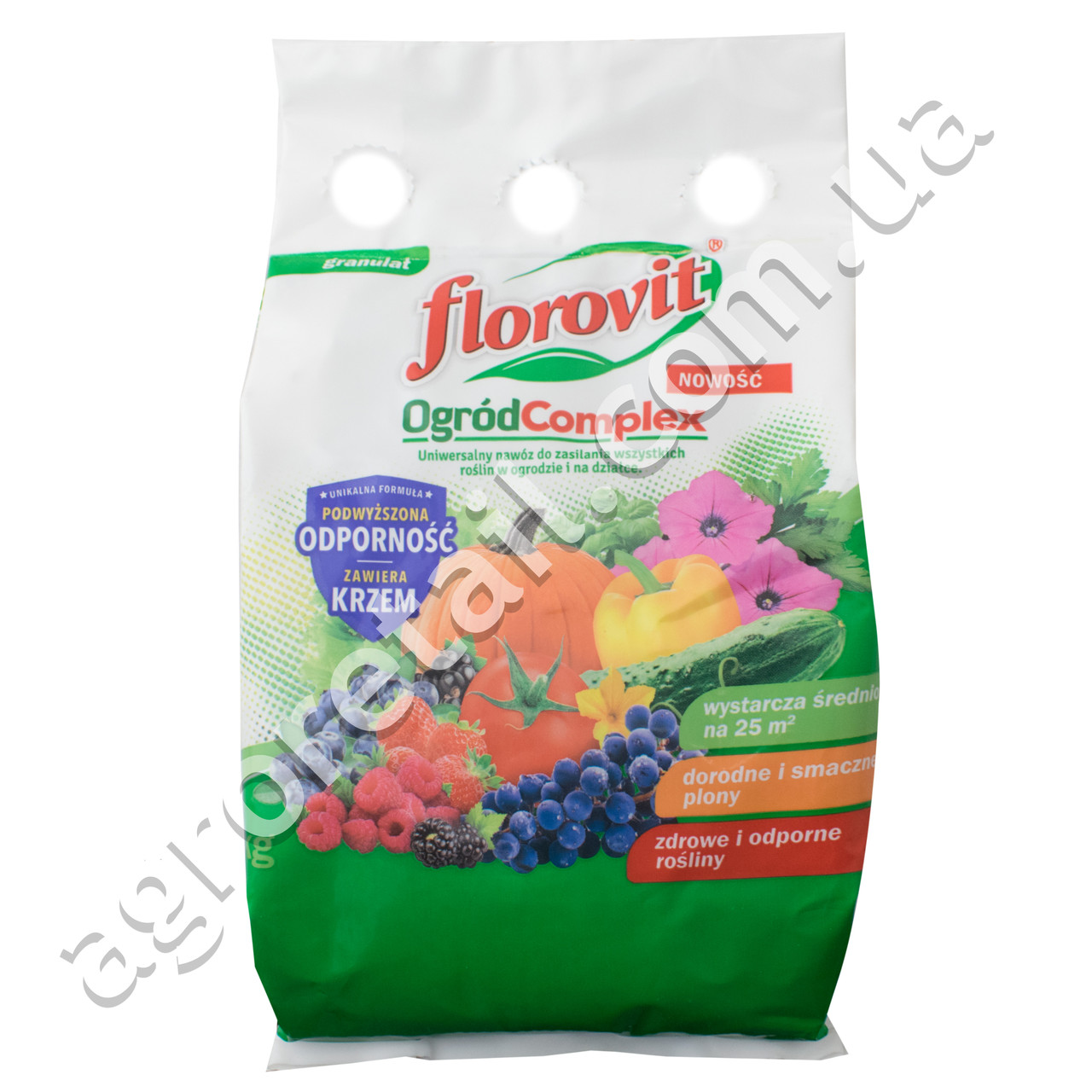 Удобрение Florovit универсальное для растений Сад Complex 1 кг - фото 2 - id-p1363100815