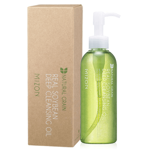 Глибокоочищаюча гідрофільна олія на основі соєвих бобів Mizon Real Soybean Deep Cleansing Oil 200 мл