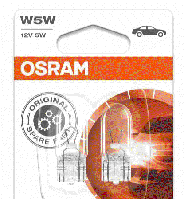 Лампа переднего габарита OSRAM - 2825-02B (зам.MS820090) комплект 2 шт.