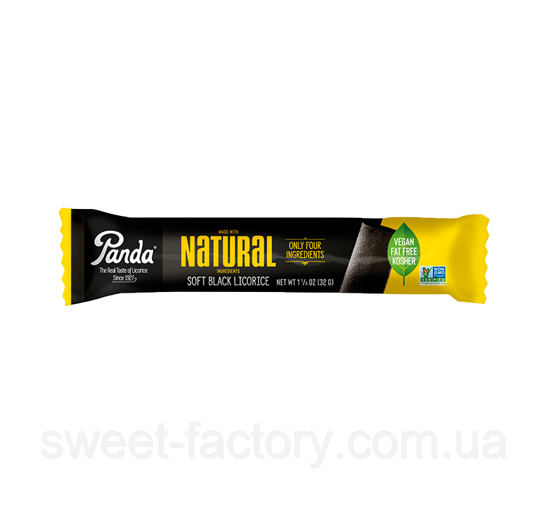 Лакрица Panda Black Liquorice 32 g, фото 1