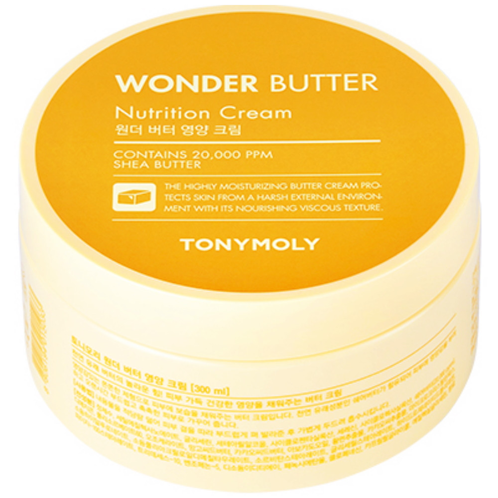 Універсальний крем живильний для обличчя і тіла з маслом ши Tony Moly Wonder Butter Nutrition Cream 300 мл