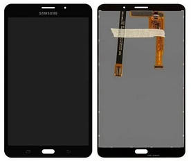 Дисплей для Samsung T285 Galaxy Tab A 7.0" LTE з сенсорним склом (Чорний) Оригінал Китай