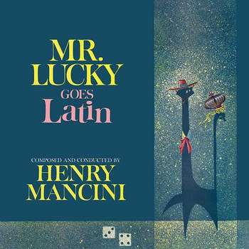 Вінілова платівка Henry Mancini - Mr. Lucky Goes Latin 2015 (dost5655, Dark Blue Vinyl, 180 Gm.) Dol/EU Mint